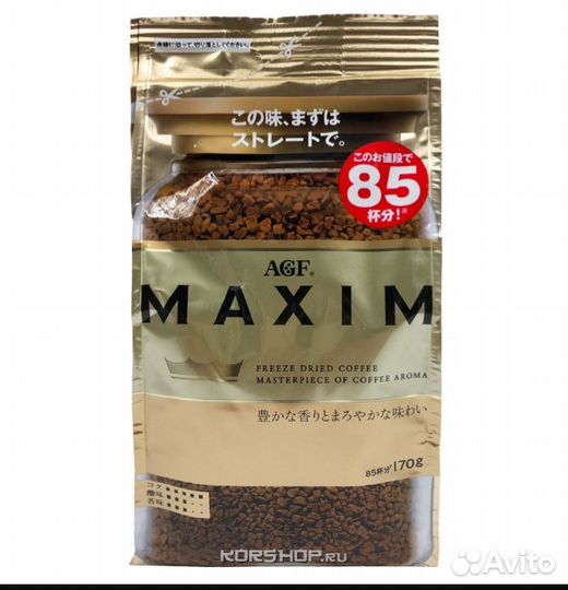 Японский кофе Максим (Maxim)