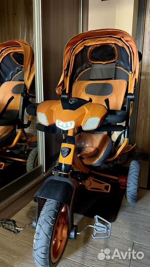 Трехколесный Велосипед Коляска Lamborghini