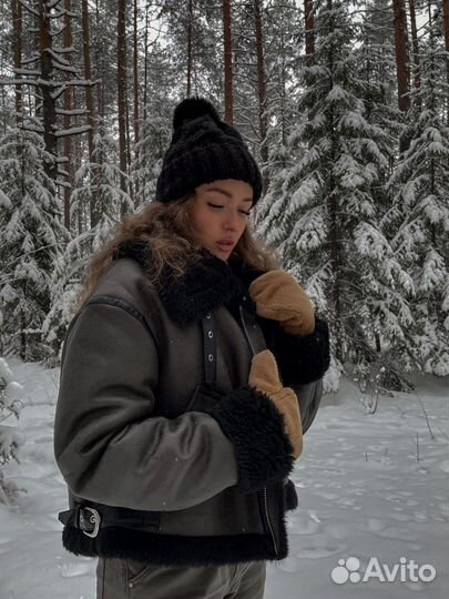 Дубленка женская