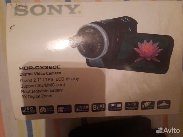 Sony hdr-cx36oe камера
