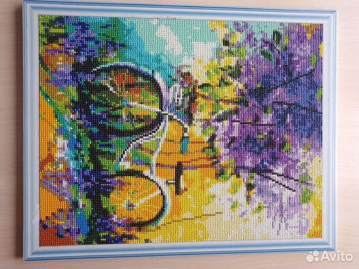 Алмазная мозаика на подрамнике, 40/50см