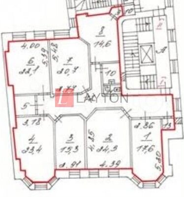 Сдам офисное помещение, 180 м²