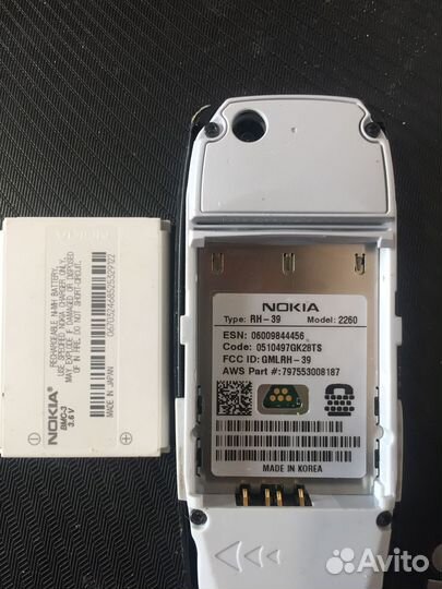 Nokia 2260 без сим карты