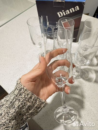 Бокалы для шампанского