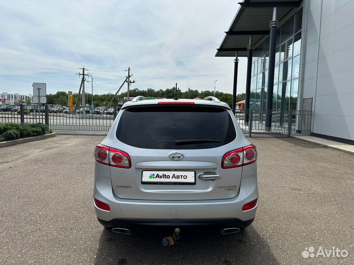 Hyundai Santa Fe 2.4 AT, 2011, 187 119 км