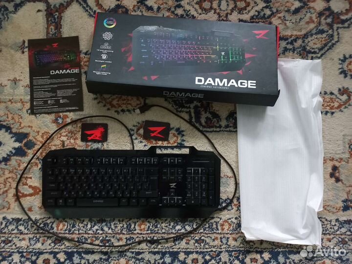 Клавиатура ZET gaming Damage