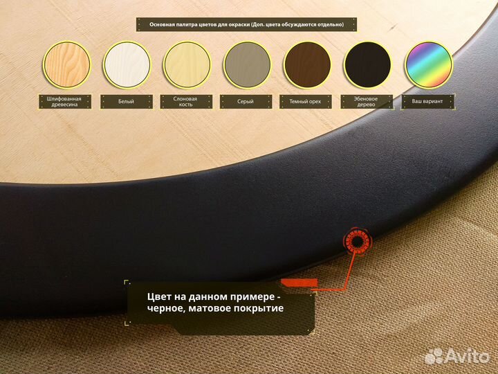 Рама с подложкой. Панно под стабилизированный мох