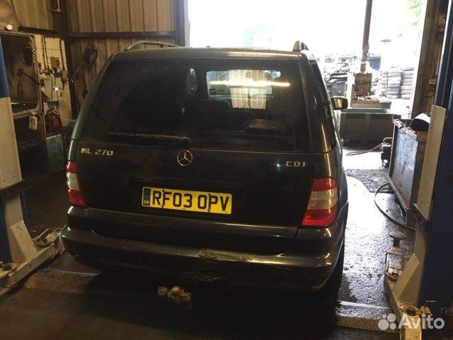 Разбор на запчасти Mercedes ML W163 1998-2004