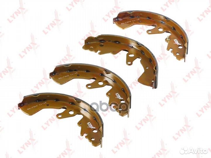 Колодки тормозные барабанные зад BS7306 LYN