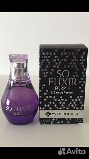 Парфюм SO elixir,cuir DE nuit yves rocher