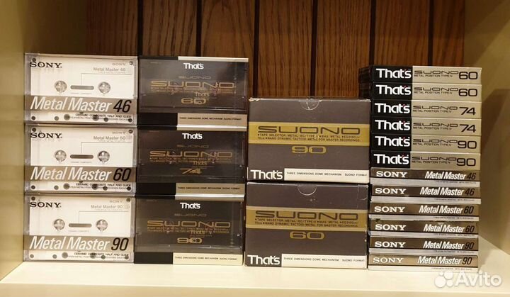 Аудиокассеты That's Suono, Sony Metal Master