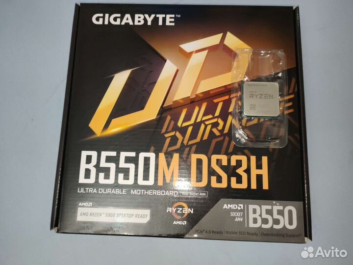 Игровой комплект Ryzen 5 5600x + b550m