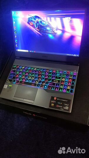 Msi, i5-10500H, 1660ti 6Gb, 16Gb, 144Гц