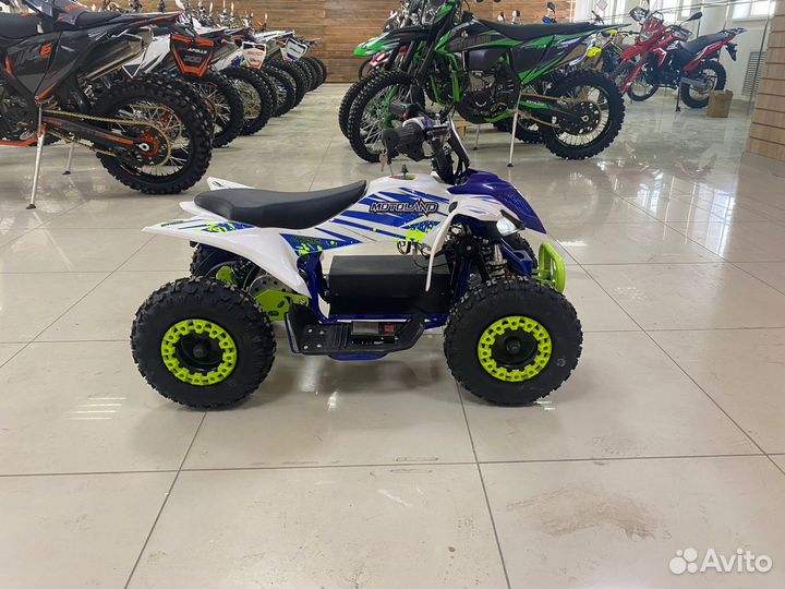 Квадроцикл (игрушка) ATV E010 1000Вт синий