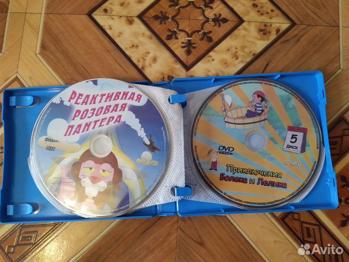 DVD мультфильмы + CD диск