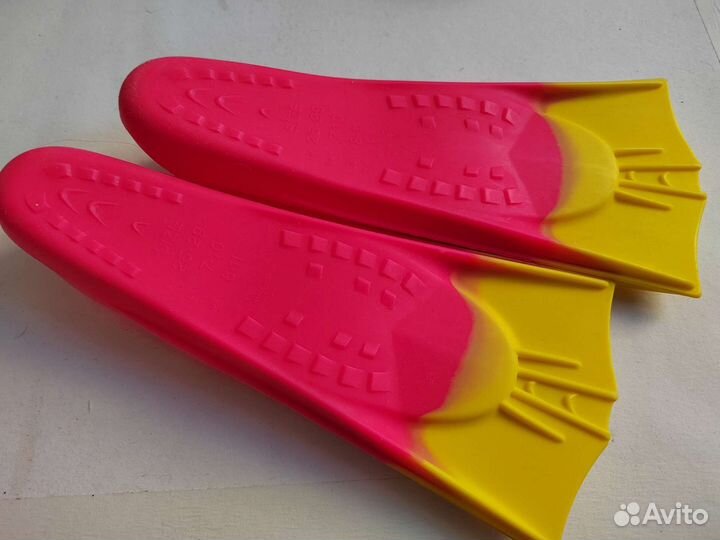 Ласты новые lightswim розовые