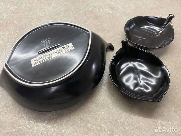 Блюдо (Салатник) набор из 3 шт. IKEA