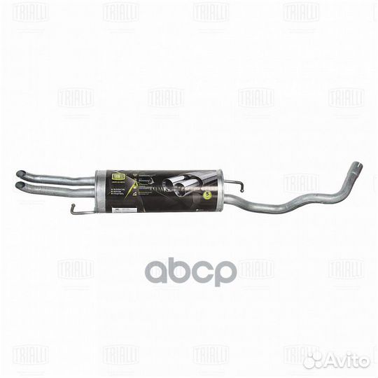 Глушитель для а/м Skoda Octavia (96) осн. (алю