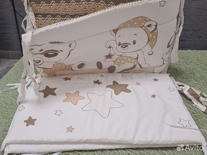 Бортики в детскую кроватку