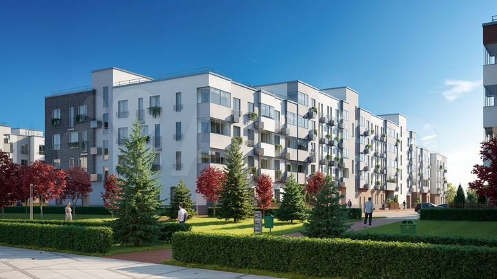 2-к. квартира, 40,1 м², 1/5 эт.