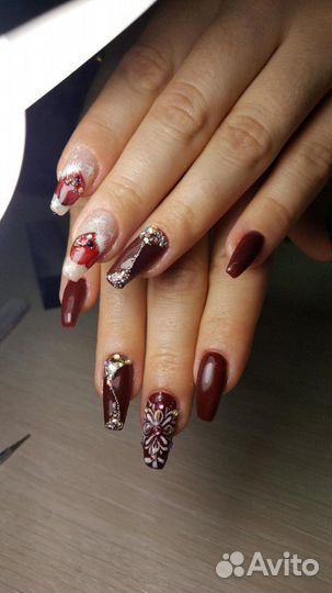 Наращивание ногтей, Шеллак, Педикюр