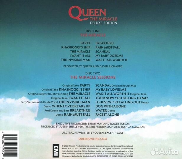 Queen - The Miracle (2022 Limited Deluxe Edition)
