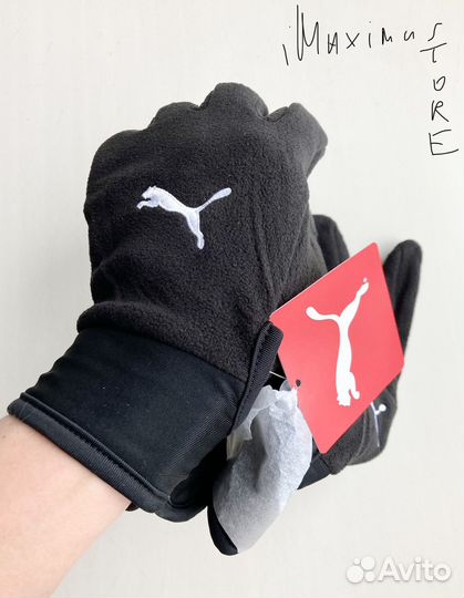 Зимние перчатки Puma Fleece оригинал
