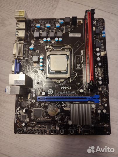 Комплект материнская плата и процессор