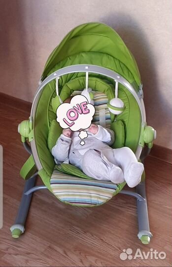 Шезлонг детский