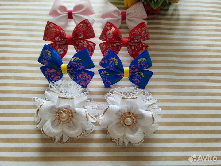 Школьный набор 8 бантиков