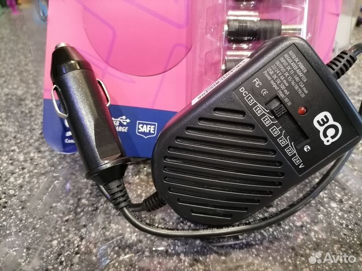 Автомобильный блок питания для ноутбука