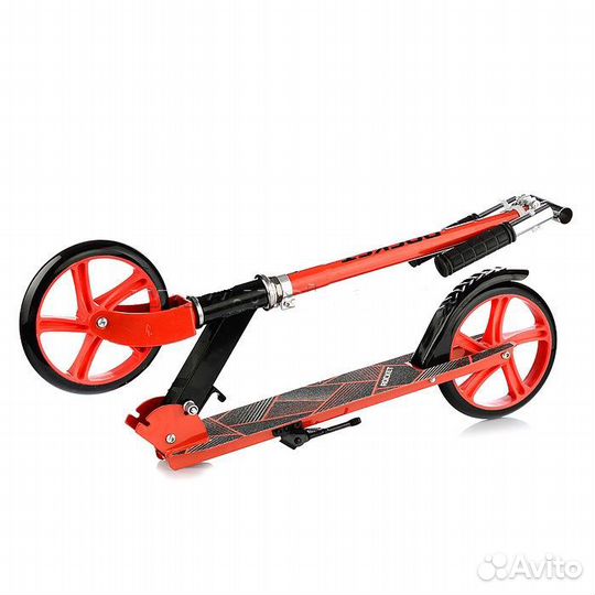 Самокат 2-х колесный,колеса PU/ 200 мм до 100 кг