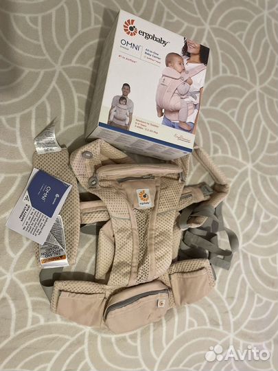 Эргорюкзак ergobaby omni breeze