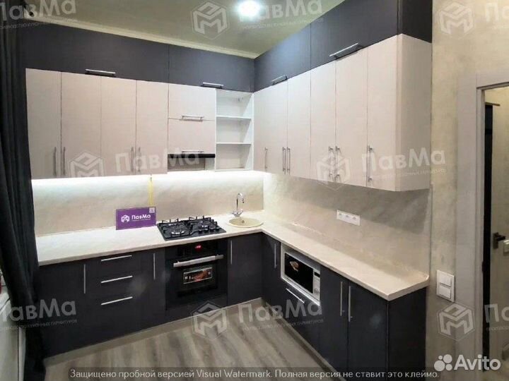 Кухонный гарнитур на заказ в стиле IKEA