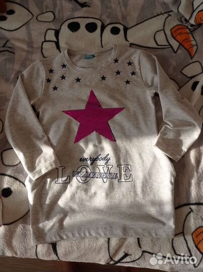 Пакет вещей для девочки. Размер 116-122