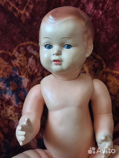 Кукла пупс старинный гдр