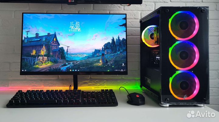 Пк игровой i7/gtx1660super/ssd m2 512гб/16гб озу