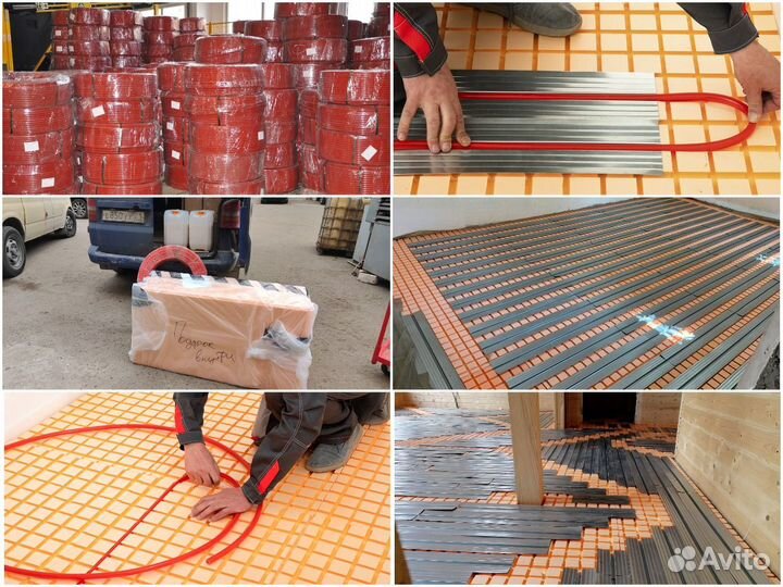 Теплый водяной пол Маты