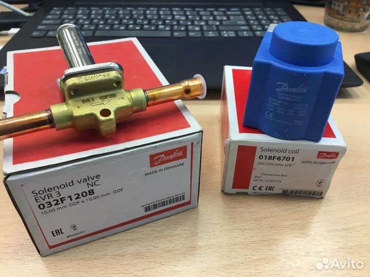 Соленоидный вентиль solenoid valve evr 3