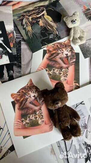 Коллажи, художественная печать