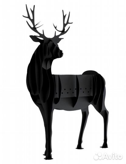Мангал Олень маленький объемный 3D