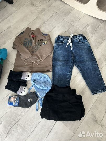 Вещи на мальчика пакетом