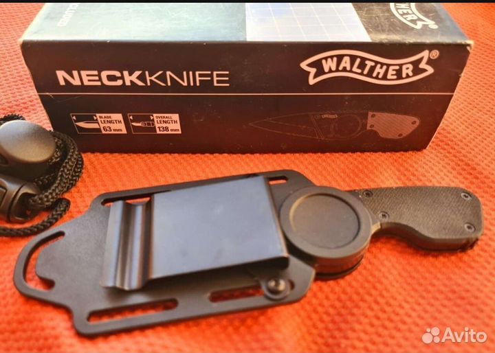 Нож Walther не складной