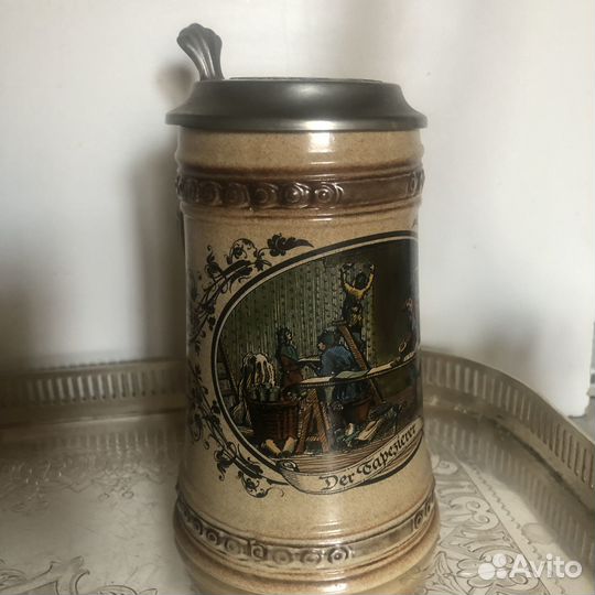 Кружка пивная С крышкой германия