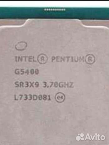 Intel pentium gold g5400