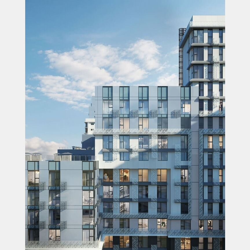 3-к. квартира, 61,8 м², 4/23 эт.