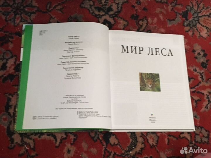 Детская энциклопедия «Мир леса» «Махаон»