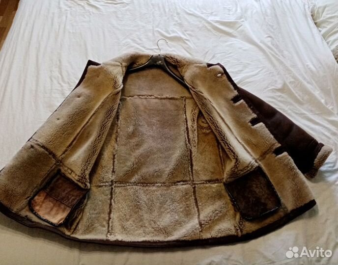 Мужская дубленка 56-58. Новая