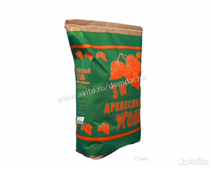 Древесный уголь березовый 3 кг