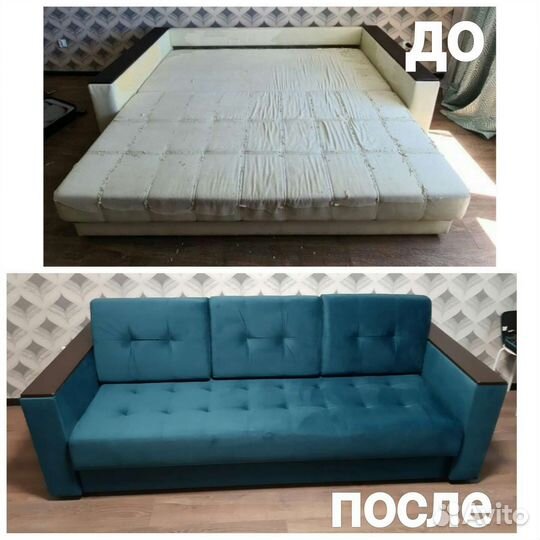 Перетяжка мягкой мебели